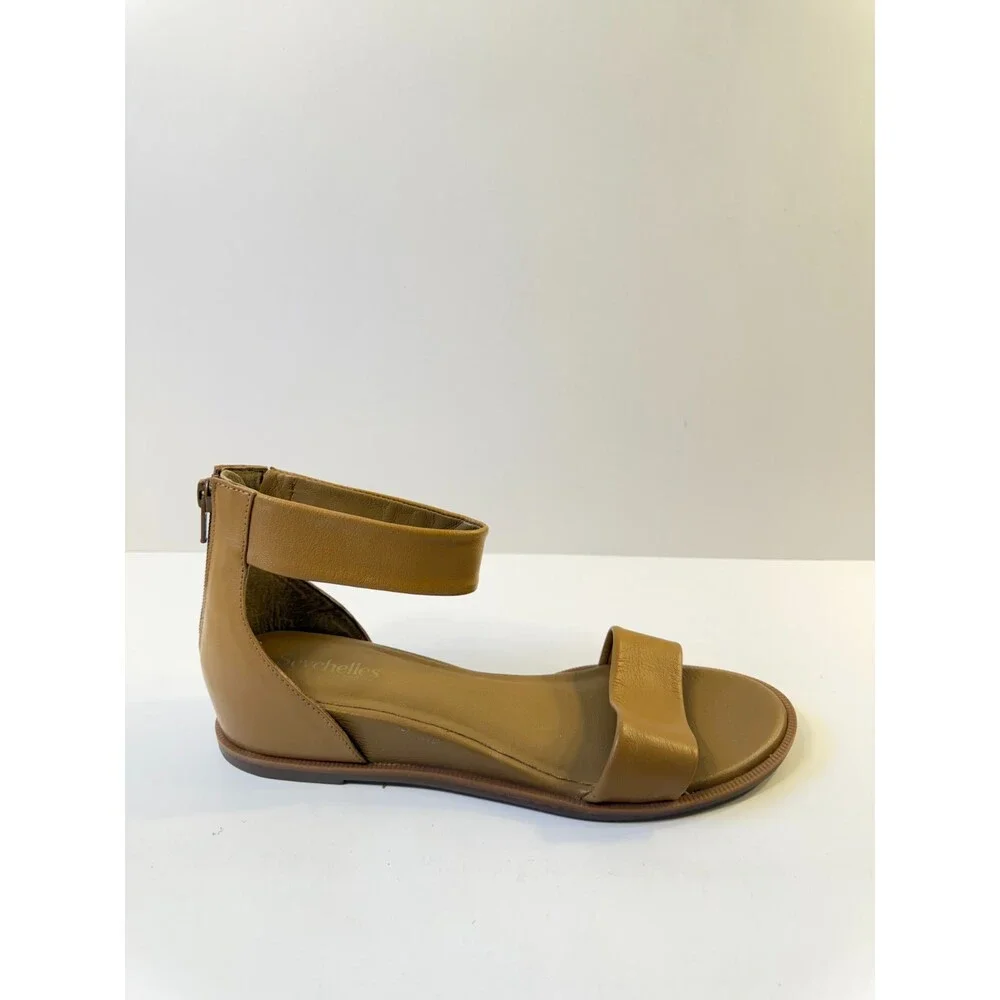 Seychelles Honeysuckle Sandals Womens Brown Leather US 9.5